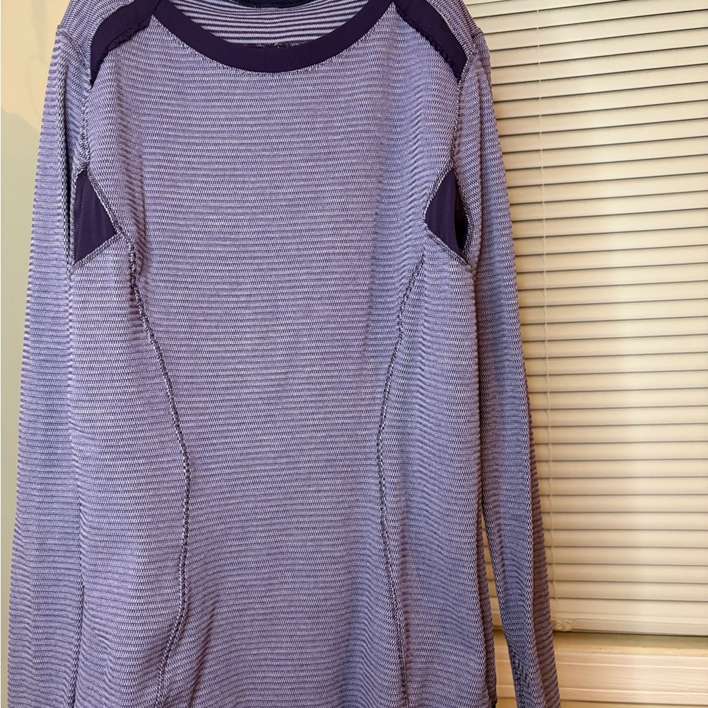 lululemon athletica Purple Long Sleeve Top